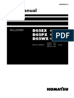 17355274-Komatsu D65ex-17 D65px-17 D65wx-17 Dozer Bulldozer Service Repair Workshop Manual Download Sn 1001 and Up
