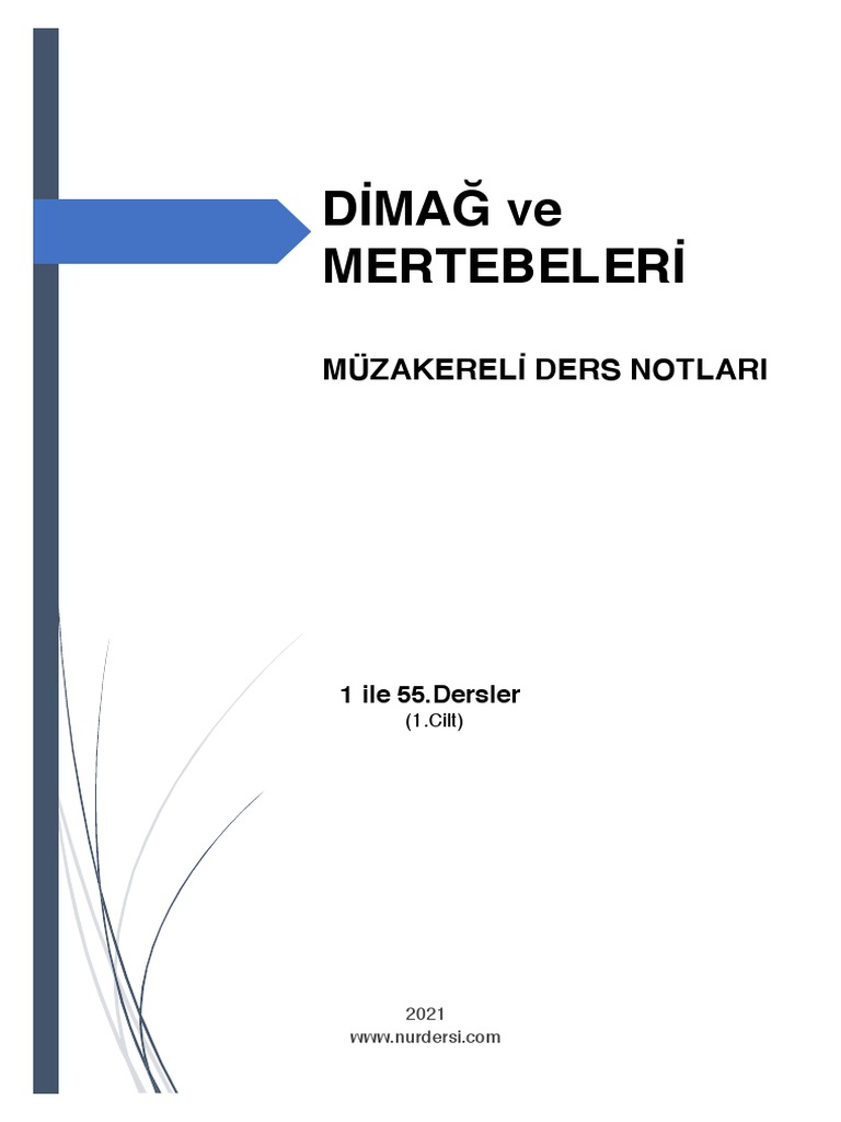 Dimağ Ders Notlari1 PDF
