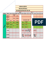 Time Table Even Semesr - Dec 2022 - 16.12.2022