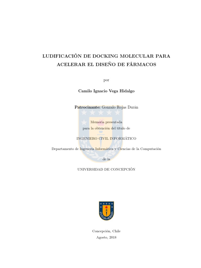 Ludificación en Docking Molecular | PDF | Atraque (Molecular)