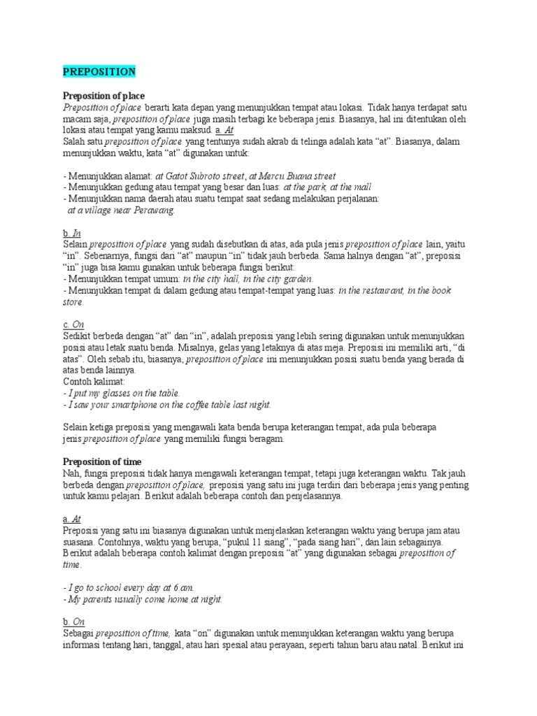 Materi English Kls 8 Sem 1 Pdf