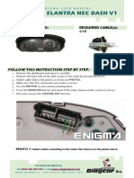 Hyundai Elantra NEC Dash V1 Manual