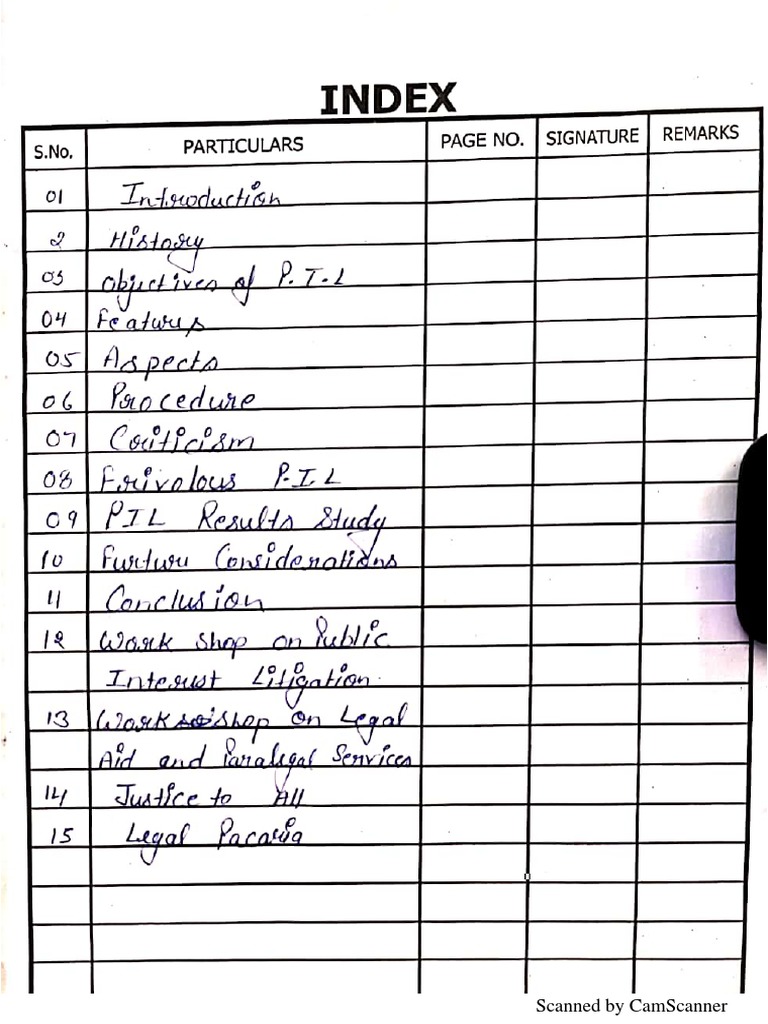 LLB 1st Year Practical File PDF | PDF