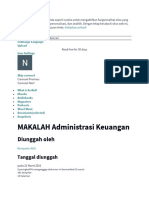 MAKALAH Administrasi Keuangan - PDF