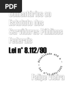 Lei Federal 8112 Comentada-Estatuto Dos Servidores Publicos _Prof_Felipe_Vieira