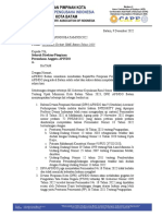 Surat Himbauan APINDO Terkait UMK Batam Tahun 2023