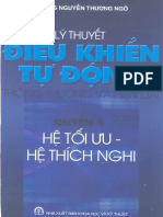 Ly Thuyet Dieu Khien Tu Dong Thong Thuong Va Hien Dai - Quyen 4 He Toi Uu & He Thich Nghi