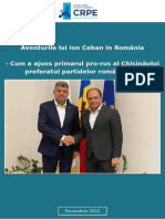 Raport CRPE 2022 Aventurile Lui Ion Ceban in Romania
