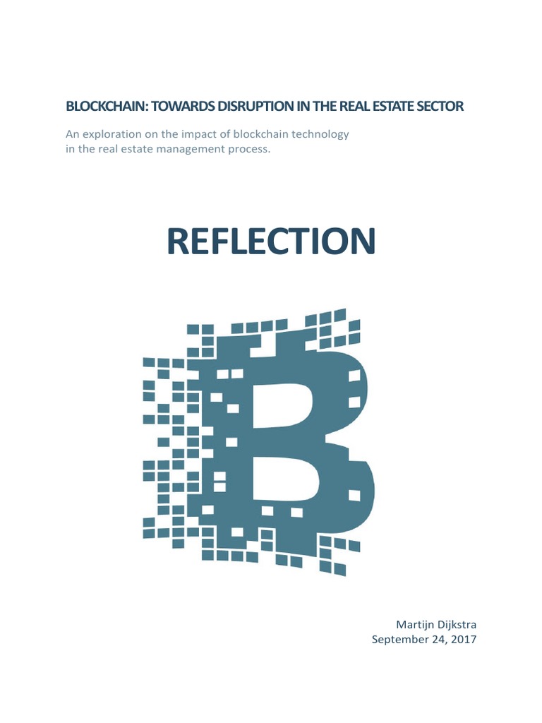 Blockchain Disruption in Real Estate | PDF | Analysis | Science