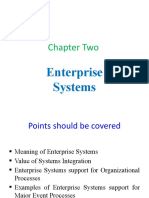 Enterprise Systems Chapter 2 Summary