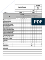 RGS030 - Check List Máquina de Electrobomba