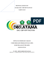 Proposal Kegiatan DIKLATAMA DKC CBP KPP Pacitan 2019