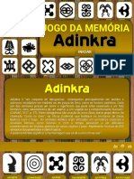 Jogo Da Memória Adinkra - OK