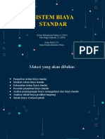 Sistem Biaya Standar