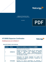 NT00052 Espacios Confinados - Modificaciones en Edición 2