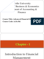Econometrics Chapter - 1