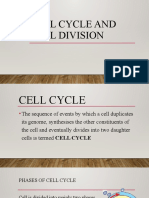 Cell Division and Cell Cycle