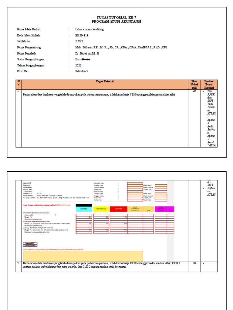 Tugas 7 Tutorial Lab Audit Pdf