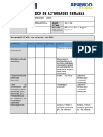 4to y 5to Planificador de Actividades