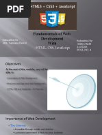 Fundamentals of Web Development With: HTML, CSS, Javascript