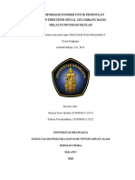 Fismat 2 - TRANSFORMASI FOURIER UNTUK PENENTUAN