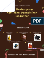 Presentasi Pendidikan Orientasi Kelas Matematika Papan Tulis