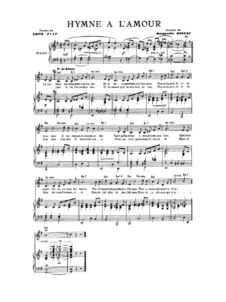 Himno Al Amor | PDF