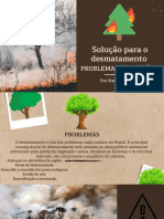 Solução para o Desmatamento: Problemas E Soluções