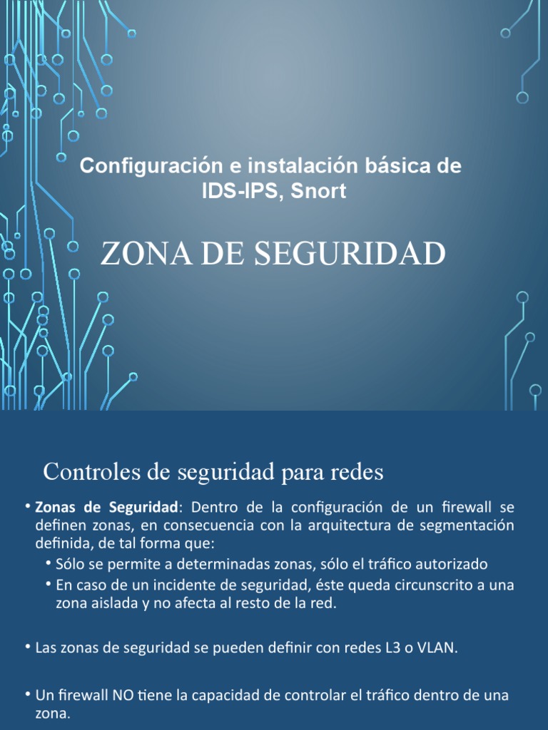 Controles de Seguridad IDS e IPS | PDF | Dirección IP | Cortafuegos ...