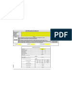 Certificado de Ensayo Hoja 1 de 3: Descripcion de La Muestra