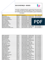 Dose de reforço idosos Fortaleza