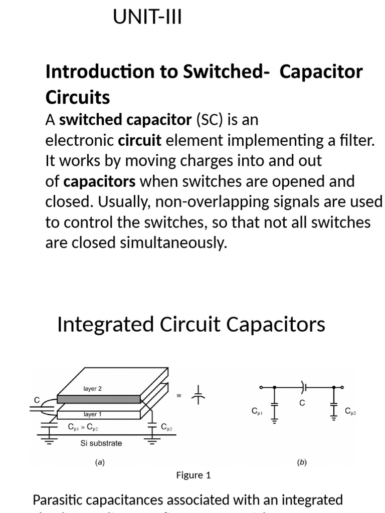 Introduction Switched Capacitor Circuits | PDF