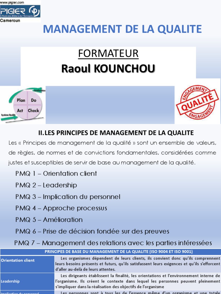 Management de La Qualité 2 | PDF