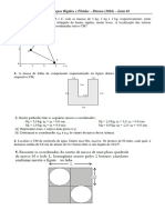 CM e Momento em Sistemas de Partículas