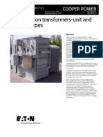 Catálogo Transformadores Tipo Subestación - EATON