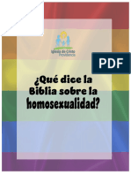 3 - Qué Dice La Biblia Sobre La Homosexualidad