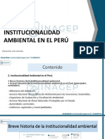 Modulo 07-B Institucionalidad Ambiental en El Peru