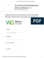 Cuestionario Legislaciòn y Bioseguridad