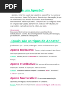 Apostos vs. A postos: Diferenças | PDF