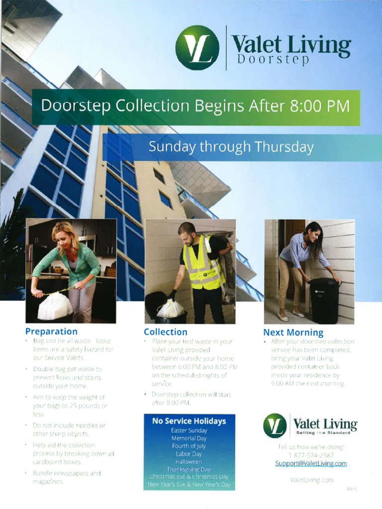 Valet Trash