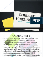 Community Health Nursing INTRO