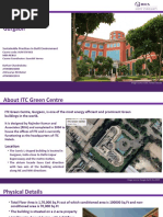 ITC Green Centre, Gurgaon SPBE Assignment