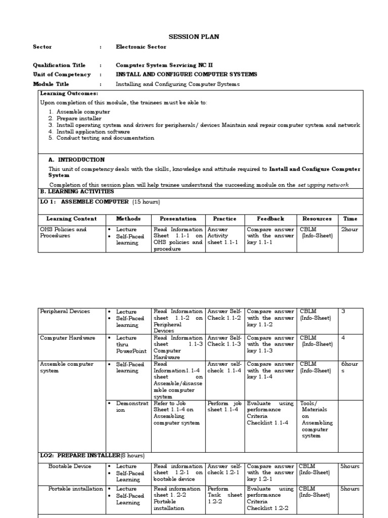Installing And Configuring Computer Systems Pdf