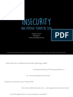 Insecurity - M Bayu Tejo S Webinr MGBK Surabaya Jum at 9 Okt 2020