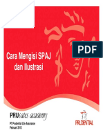 Cara Mengisi SPAJ Dan Ilustrasi