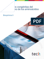 Alteraciones Congénitas Del Metabolismo de Los Aminoácidos