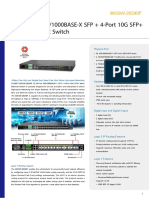 Planet MGSW-28240F switch Métro 24 SFP 4 10G SFP+