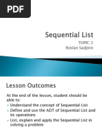 2 SequentialList