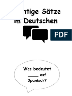 Wichtige Sätze Im Deutschen