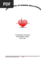 Open Bed Making Procedure Checklist | PDF | Bed | Hand Washing